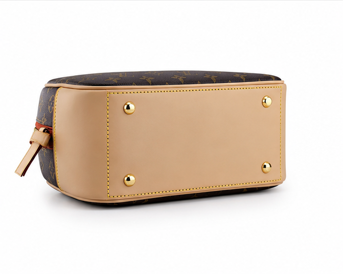 Luxury Monogram Boston Handbag for Women | Premium Designer-Inspired Top Handle Bag